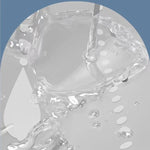 rideau douche transparent moderne lune étoiles points ondulés 180x180cm 180x200cm