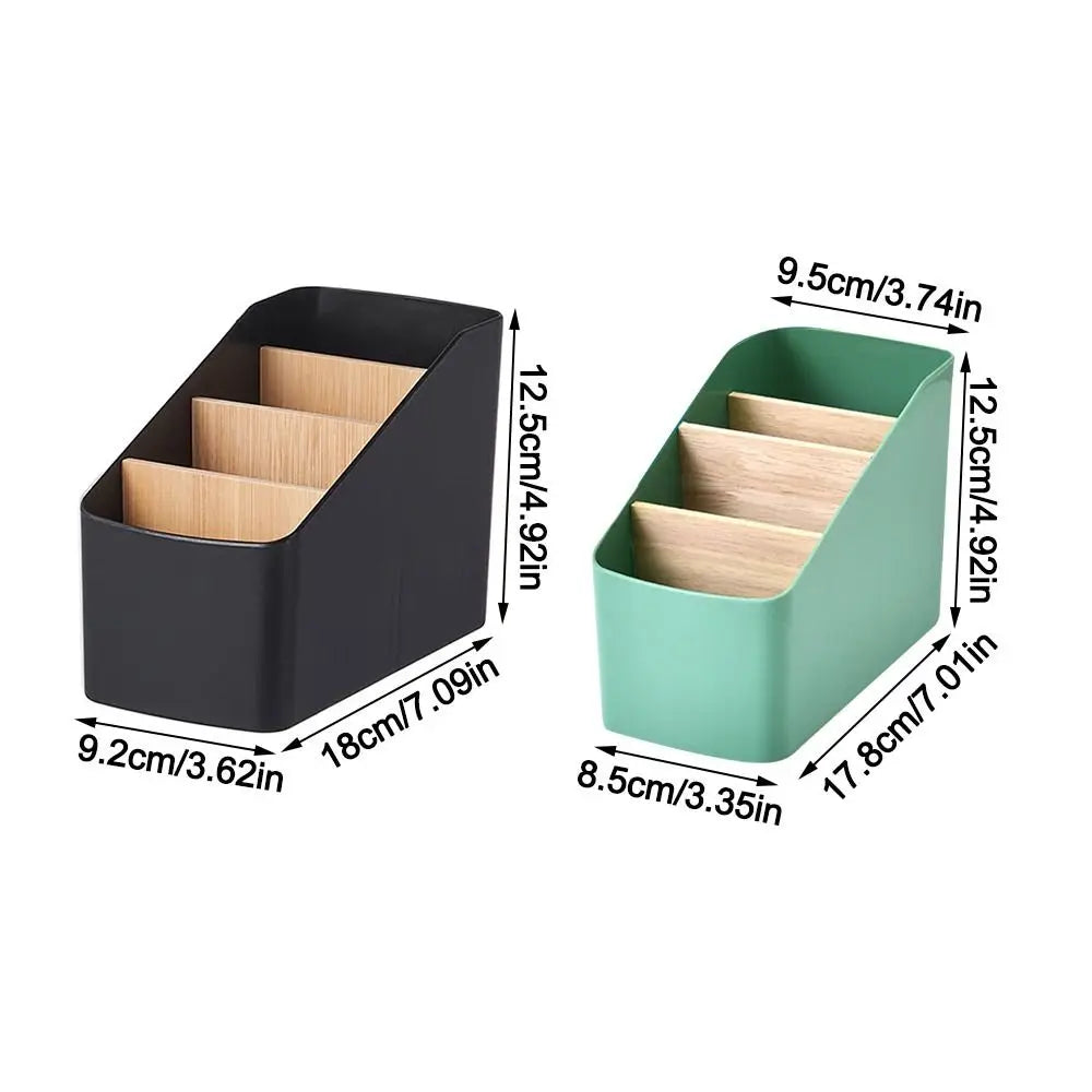 boîte rangement moderne noir vert texture bambou respectueux environnement