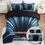 Housse de couette polyester douce chambre adulte