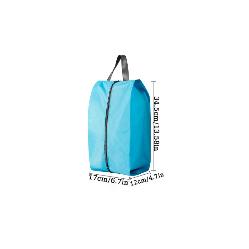 sacs chaussures pliables imperméables multi usages réutilisables modernes portables étanches zippées stockage organisation voyage