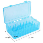organisateur moderne bobines fil multicolores boîtes rangement opaques étui transport.axes fixations