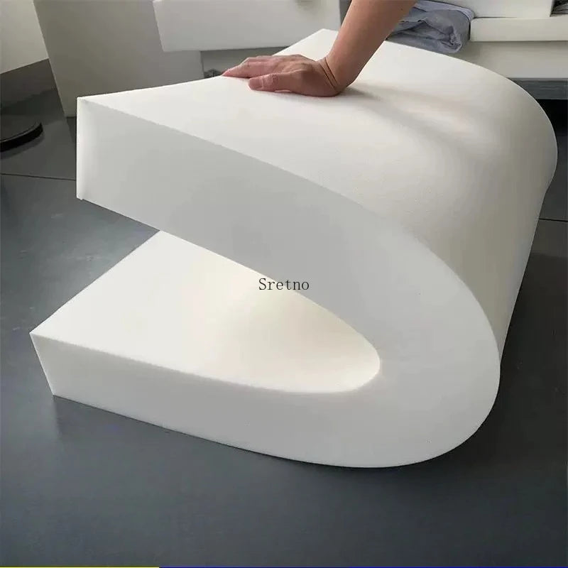 coussins blancs unis modernes adhésifs lavables sièges canapés baies vitrées 40x40cm