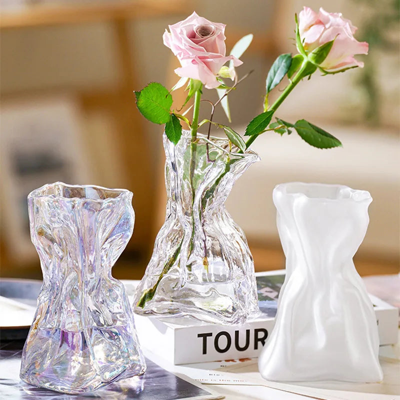 Gros vase en verre pour salon