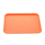 assiettes modernes orange khaki bleu vert rose blanc jaune respectueuses environnement