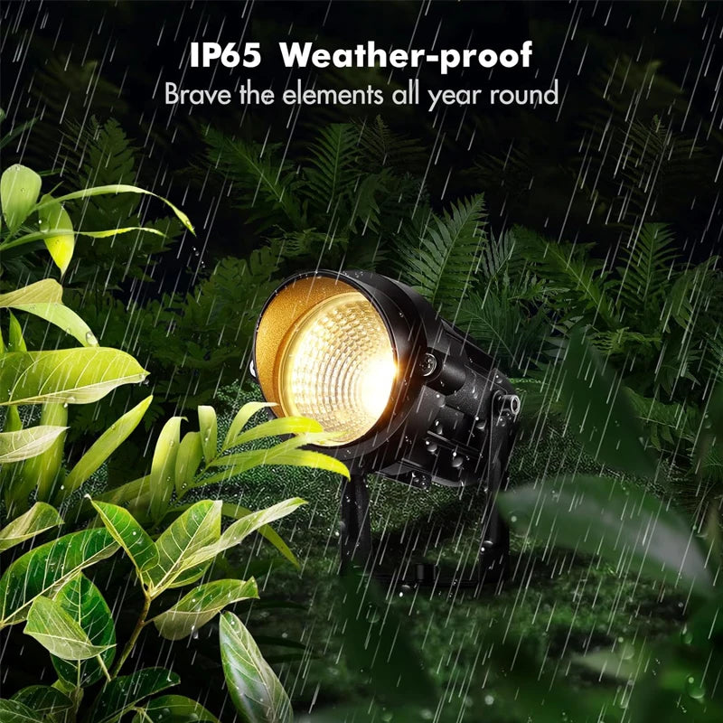 projecteur led noir moderne ip65 270deg rotation éclairage extérieur 12v 249lm 11w