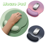 tapis souris ergonomique gradient vert menthe rose pâle gris anthracite doux confortable antidérapant repose