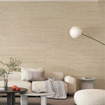 papier peint moderne texture granulée gris beige imperméable adhésif cuisine chambre salon étudiants seniors