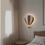 veilleuse murale nuage flottant ballon enfantin décorative chambre bébé LED posée fixée cordon blanc
