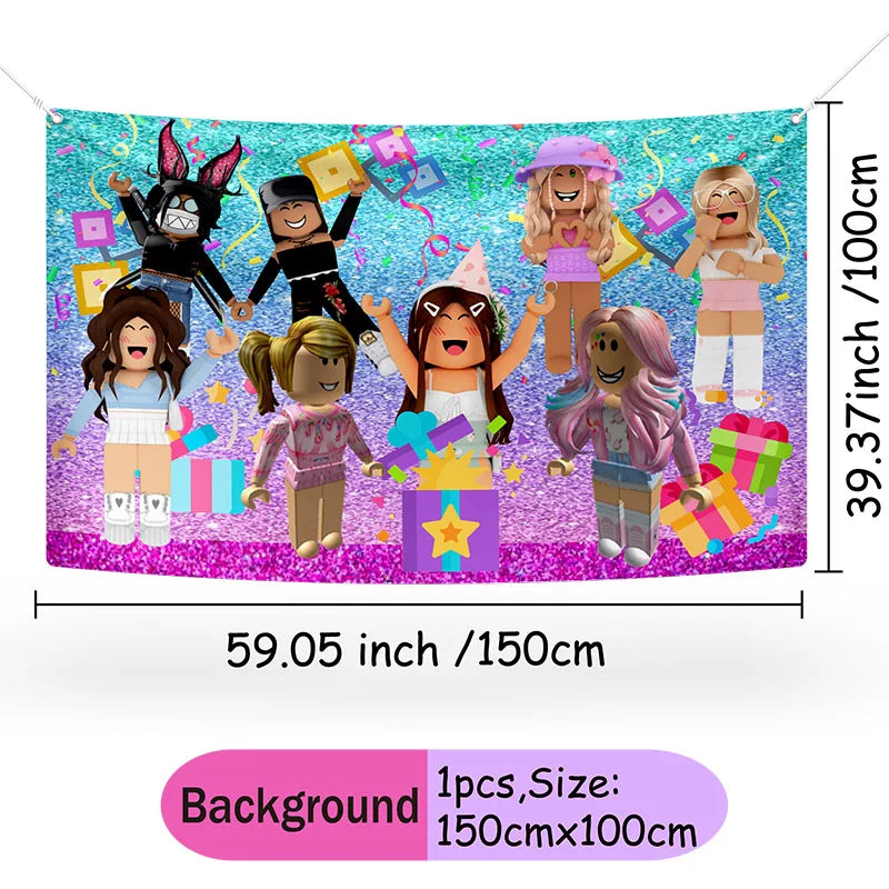boîtes sucreries personnages dessins animés étiquettes eau affiche fête serviettes table multicolore anniversaire