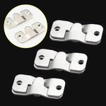 supports muraux argentés modernes tableaux miroirs acier inoxydable utilisation multiple 35mm 19mm