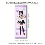 poster mural anime illustration fille costumes servant NEEDY GIRL OVERDOSE LOGIN violet rose noir