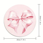 tapis souris rose arcs étoiles moderne antidérapant caoutchouc accessoire petit motif décoratif