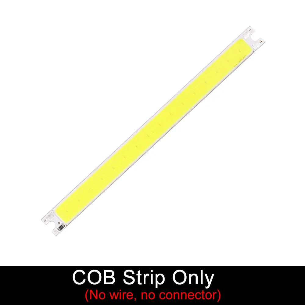 ruban led cob jaune 100mm clips usb dimmable moderne