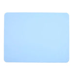 tapis table silicone antidérapant jaune bleu gris moderne 40x30cm quotidien lavable durable