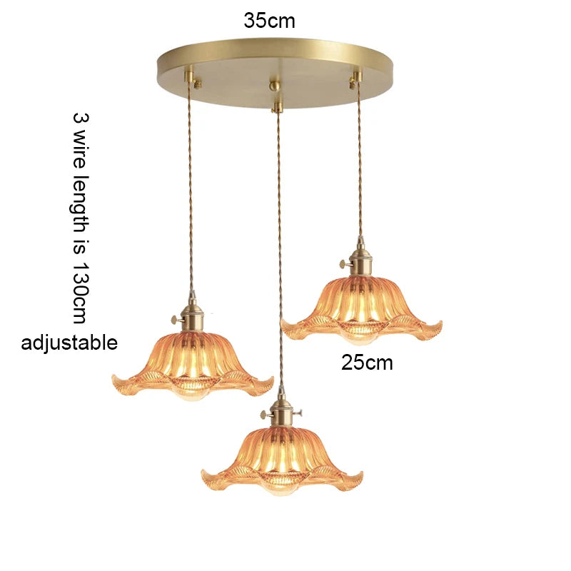 Suspension lumineuse vert rayées ampoule chaîne corde vintage rétro blanc doré