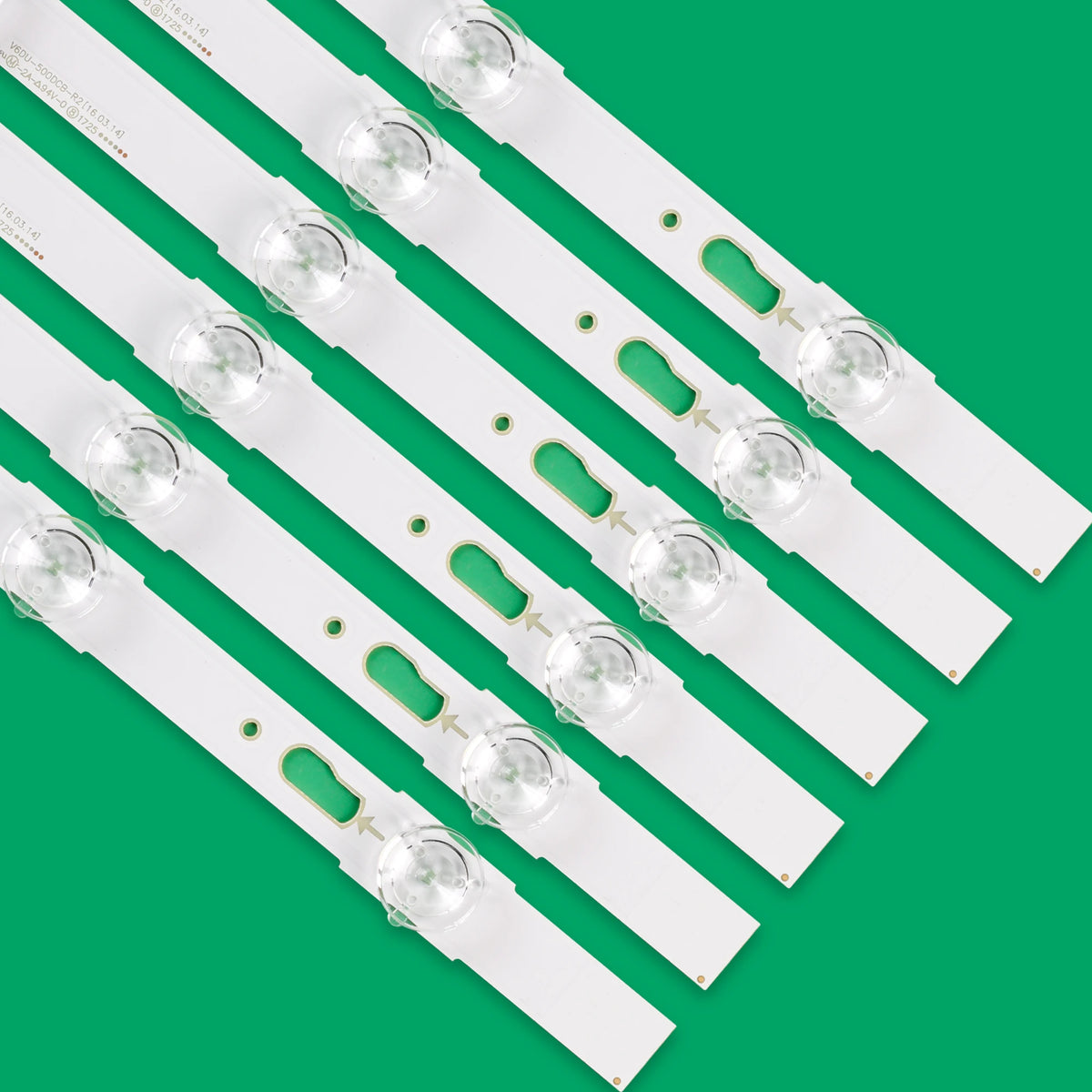 ruban led blanc moderne fixations clips diodes led compatible tv panel numéros applications multiples