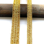 rubans métalliques or argent décoration mariage dentelle fine polyester brillants 5mètres largeur10mm styleélégant