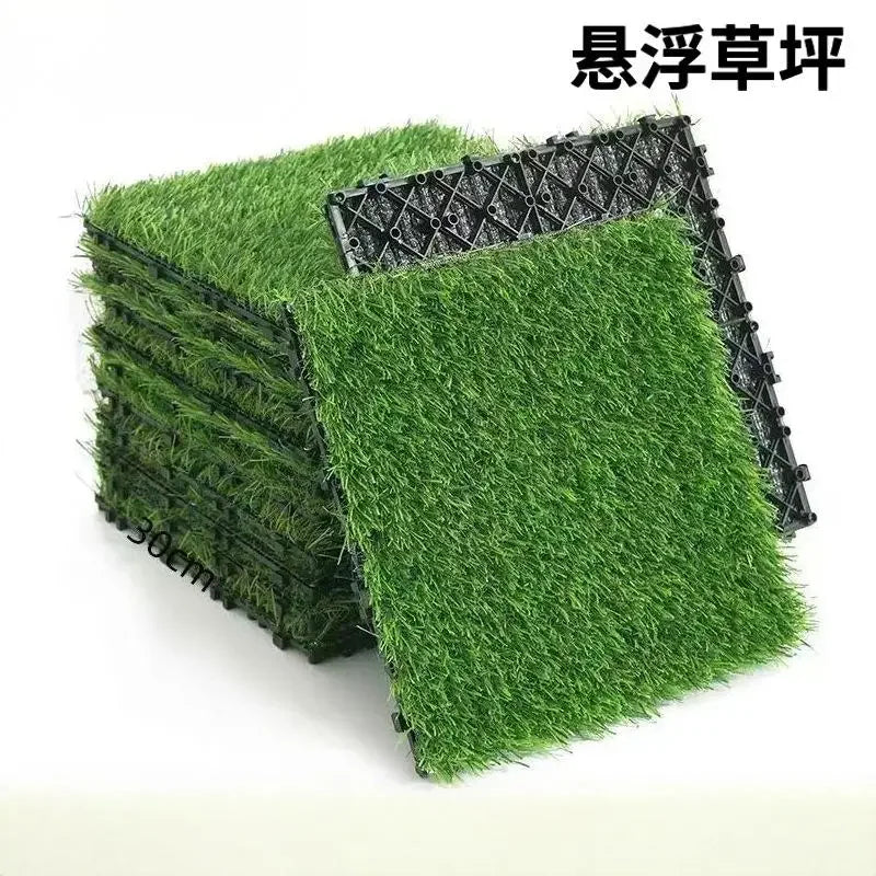 tapis artificiel herbe verte moderne 30cm 30cm tapis jardin patio balcon