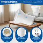 lot ampoules led spot gu11 gu4 blanc éclairage intérieur moderne maison