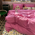 Literie de chambre style pastorale en polyester