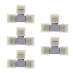 connecteurs électrique broches blancs moderne câbles 50cm RGBCCT LED sans soudure