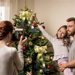 ruban lumineux étoiles motifs floraux blanc doré multicolore adhésif vacances décoration noël nouvel an