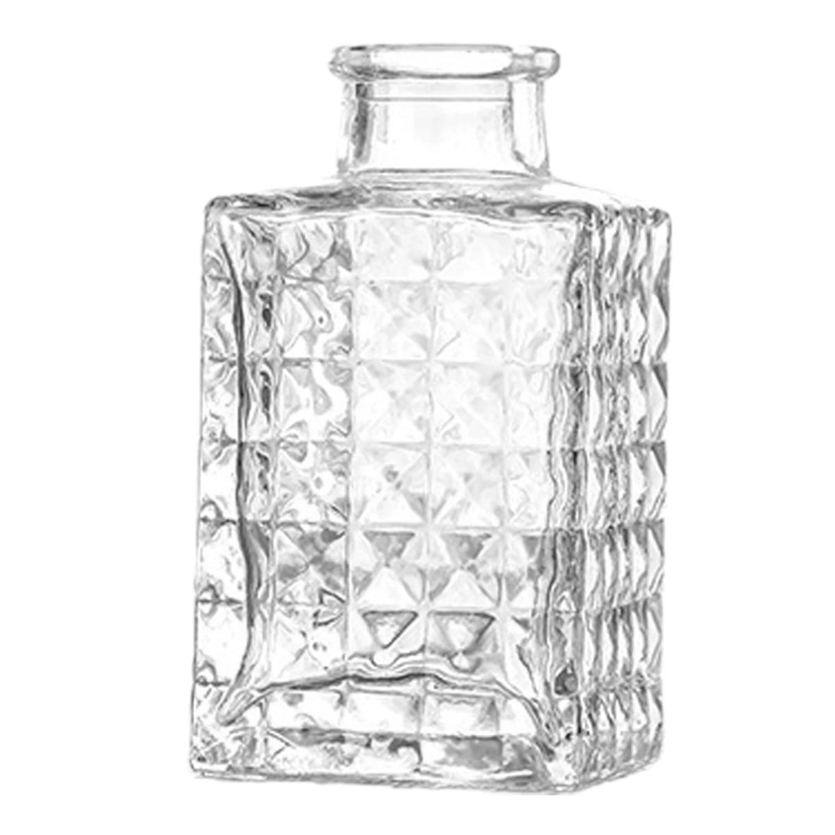 vases transparent modernes classiques motifs géométriques ridés décoration fleurs