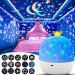 projecteur nuit led étoiles lunes poissons coraux arc ciel