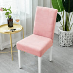 housses chaise moderne gris tissu petits points polyester coton plage fauteuil mariage banquet protection