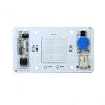 module led cob 50w full spectrum blanc jaune orange bleu moderne interrupteur étanche 6000k