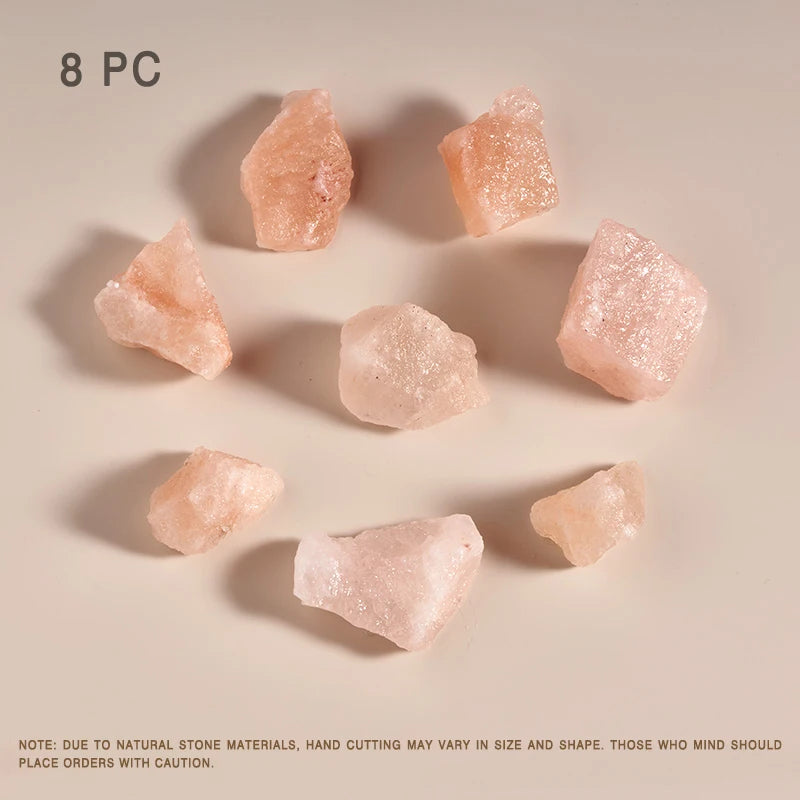 pierres quartz rose flacon parfum or argent élégant décor photo fond background prop transparent