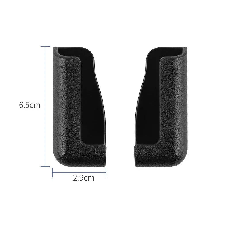 support téléphone portable clips mural moderne noir texture granulée charge téléphone boîte rangement télécommande