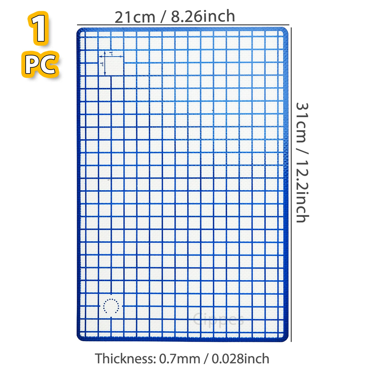 tapis cuisson silicone grille fine moderne antiadhésif bleu jaune biscuits gâteaux pain macarons