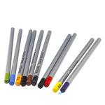 crayons couleur classiques pointe colorée gris vert bleu rouge noir marron jaune violet
