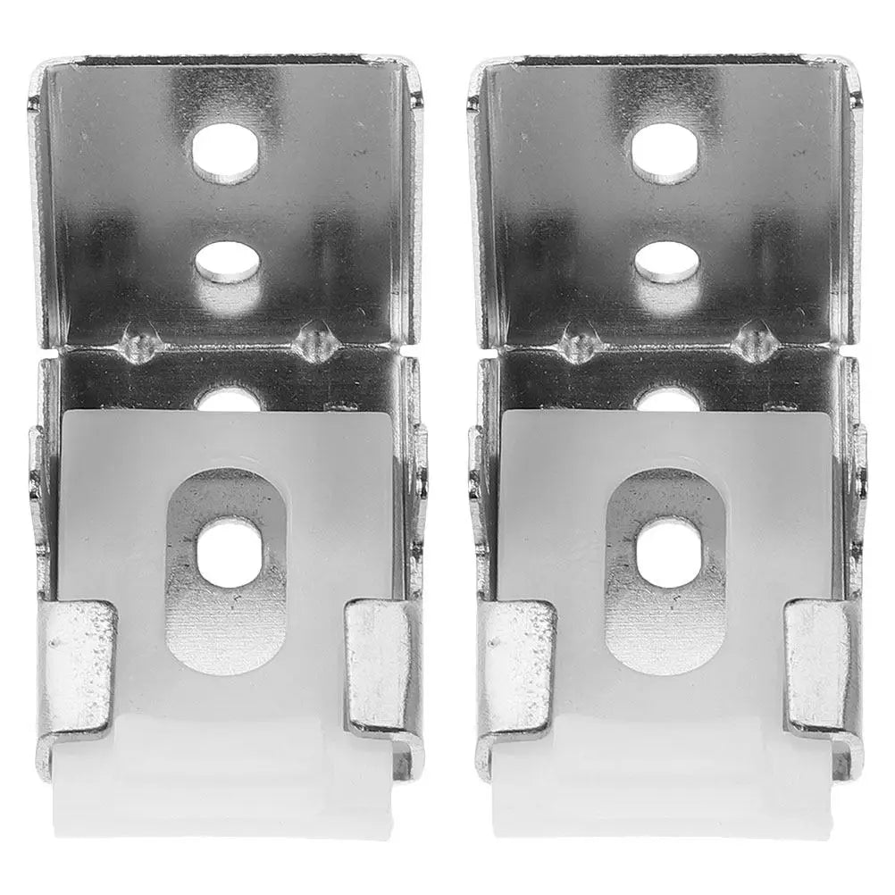clips store enroulement argenté moderne rideaux verticaux stores romains fixations plaques fixation