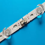 bande rétro éclairage led blanc moderne adhésif connecteurs électriques fixations télévision facile qualité lumière