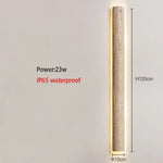 applique murale moderne minimaliste pierre naturelle beige clair 3000k 4000k 6000k