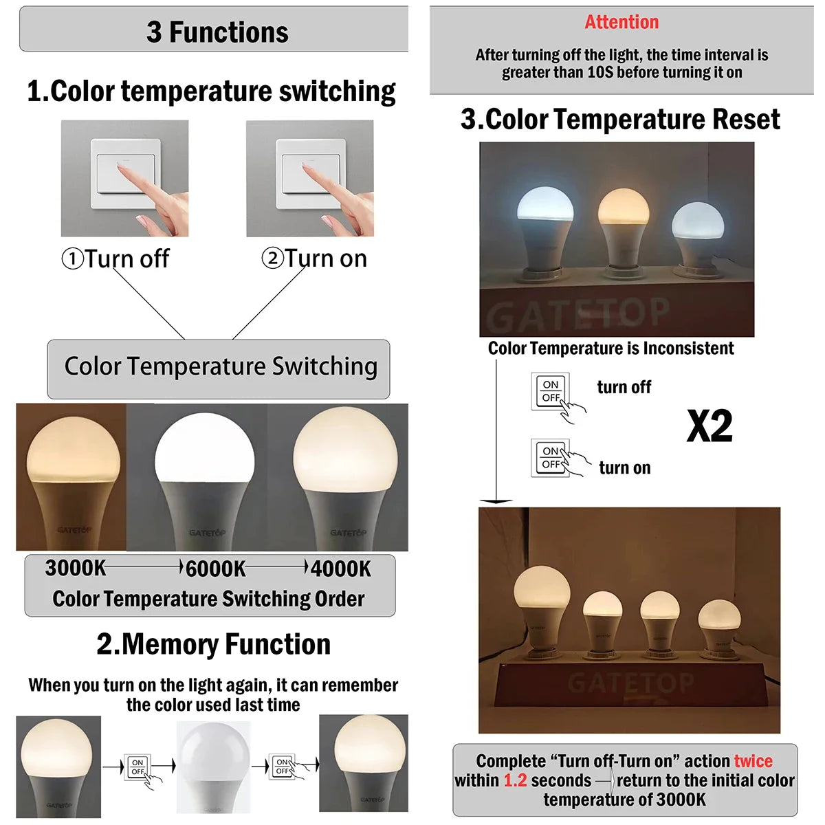 ampoule led 8w 24w e27 b22 blanc moderne flux lumineux 500 999 lumens