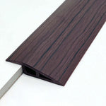 seuil porte imitation bois auto adhésif noir marron clair moderne guide taille
