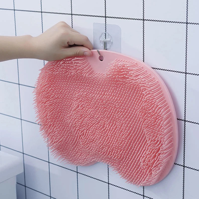 tapis massage rose acupression brosses rigides antidérapant moderne points massants