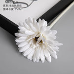 décoration intérieure branchettes gerbera soie rose blanche rouge modernes 55cm fête anniversaire maison