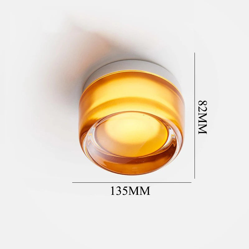 lampe murale moderne blanc orange gris éclairage quotidien led verre fixée mur