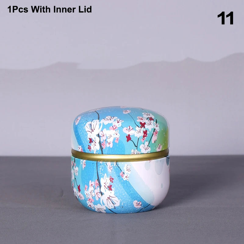 pot thé verre vintage poignée motif fleurs boisson rangement