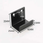 supports mur modernes eyelets argent blanc noir rose gold mat opaques