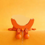 porte savon souriant clips couleur bleue jaune orange vert rose rangement évier créatif animé