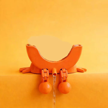 porte savon souriant clips couleur bleue jaune orange vert rose rangement évier créatif animé