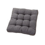 coussin siège rond polyester tissage fin rayé moderne couleur rose clair confortable 45x45cm