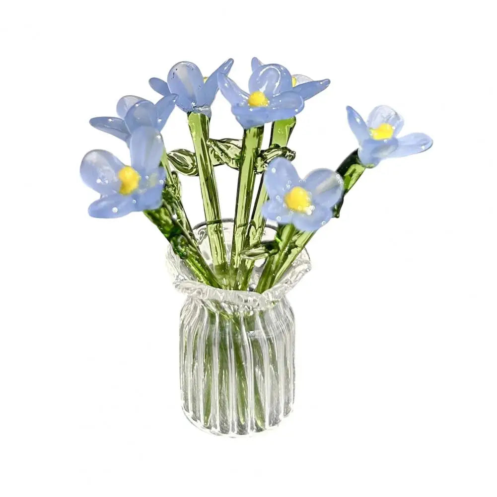 bouquet fleurs artificiel rose vert violet blanc rouge minimaliste maison
