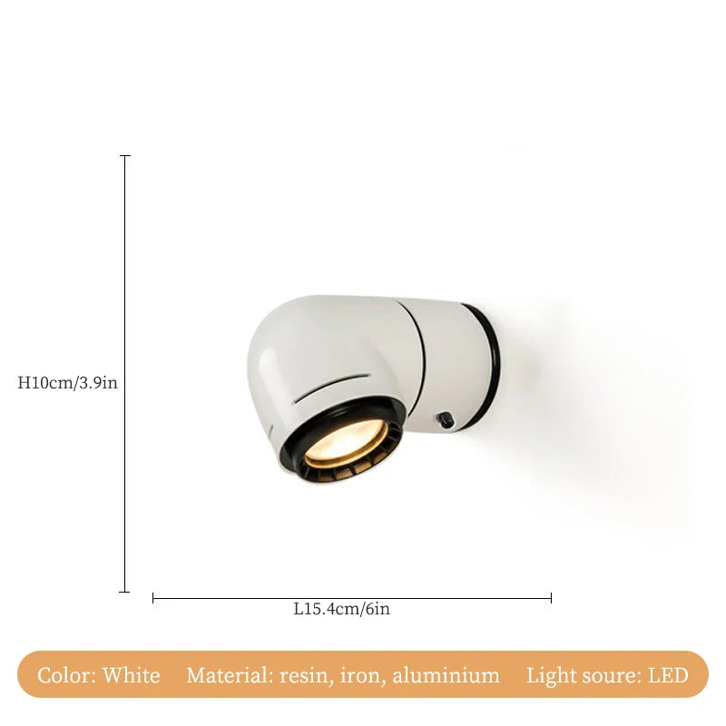 lampe table moderne blanc rouge éclairage quotidien cuisine étude salle bain led flux lumineux