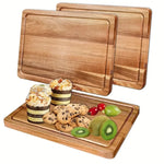 planches découper bois hêtre noyer steak fruits légumes rustique moderne